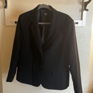Nine West Single Breasted Black Blazer (Size 16)